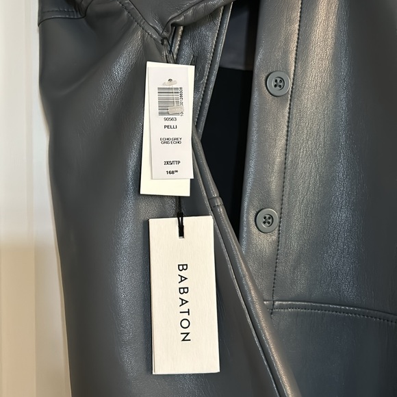 Babaton grey shirt jacket - Picture 2 of 2